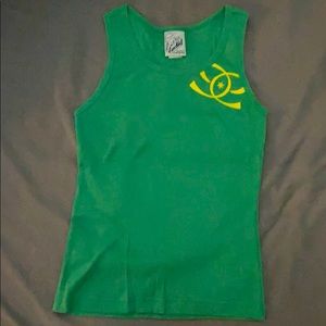 Green Ezekiel tank-NWOT